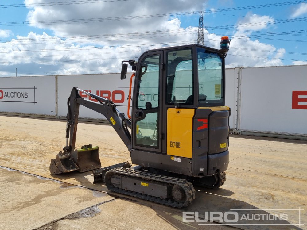 2022 Volvo EC18E - Mini bager: slika 3 2022 Volvo EC18E - Mini bager: slika 3