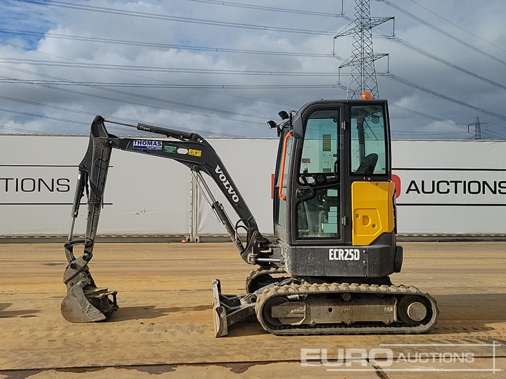 2022 Volvo ECR25D - Mini bager: slika 2 2022 Volvo ECR25D - Mini bager: slika 2