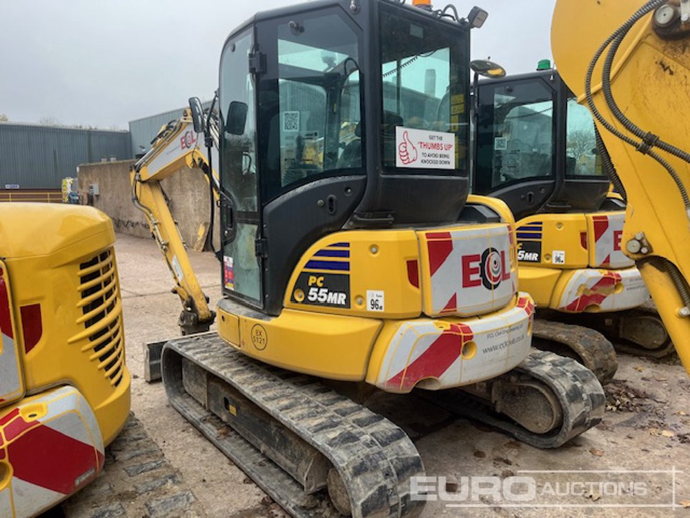 2024 Komatsu PC55MR-5E0 - Mini bager: slika 4 2024 Komatsu PC55MR-5E0 - Mini bager: slika 4