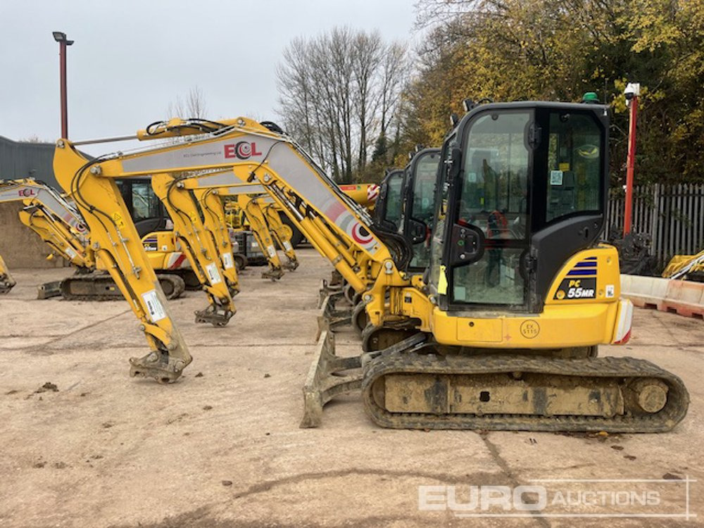 2024 Komatsu PC55MR-5E0 - Mini bager: slika 2 2024 Komatsu PC55MR-5E0 - Mini bager: slika 2