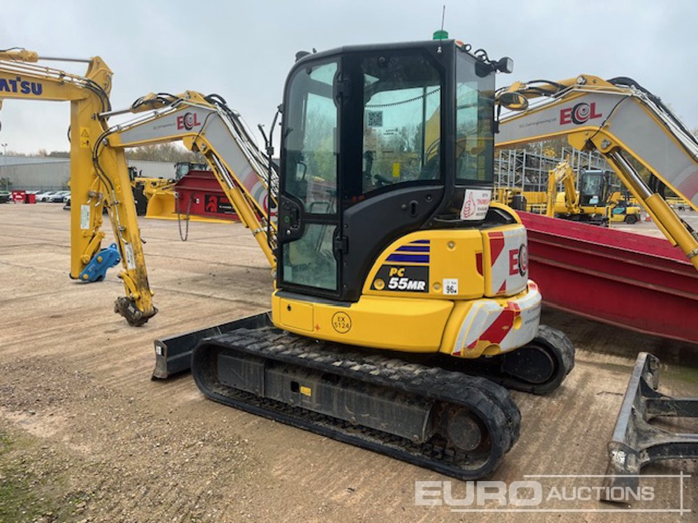 2024 Komatsu PC55MR-5E0 - Mini bager: slika 4 2024 Komatsu PC55MR-5E0 - Mini bager: slika 4