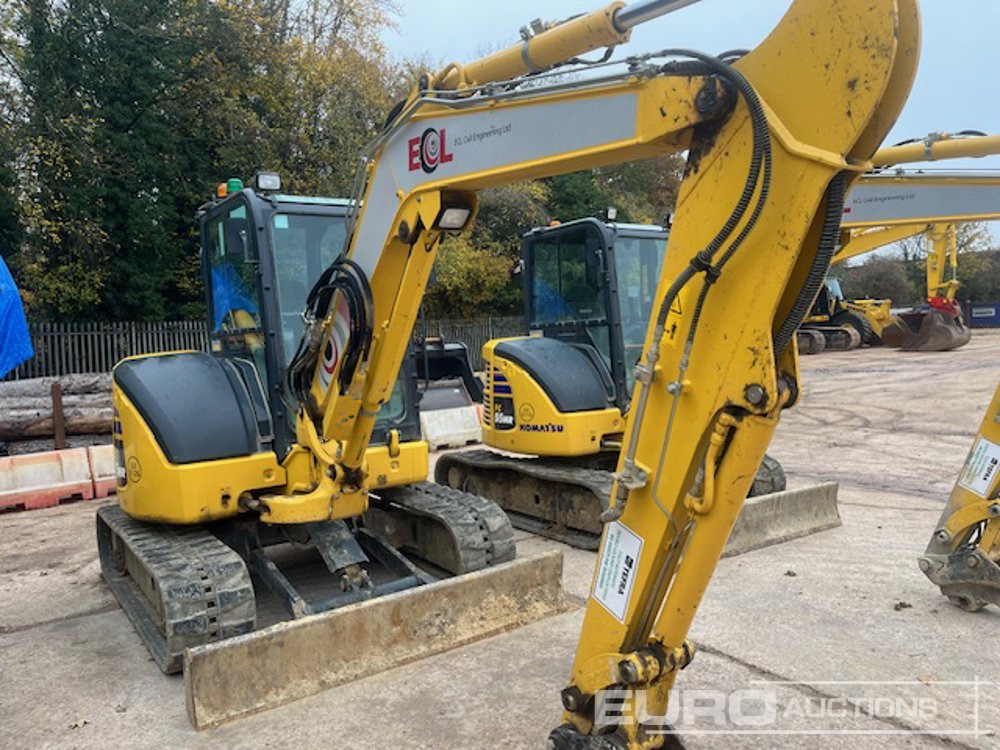 2024 Komatsu PC55MR-5E0 - Mini bager: slika 3 2024 Komatsu PC55MR-5E0 - Mini bager: slika 3