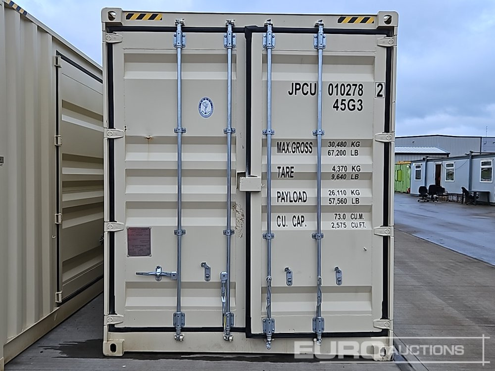2025 40' x 8' High Cube Container, 2 Side Doors, 1 End Door (Cannot Be Reconsigned) - Ladijski kontejner: slika 5 2025 40' x 8' High Cube Container, 2 Side Doors, 1 End Door (Cannot Be Reconsigned) - Ladijski kontejner: slika 5