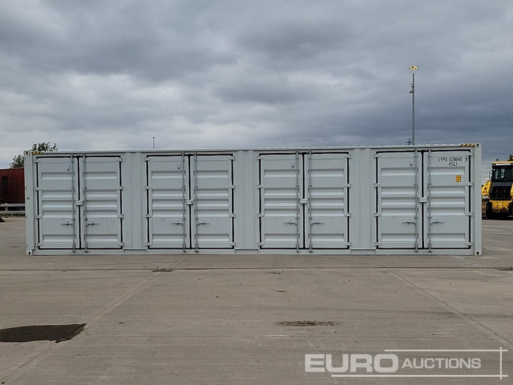 2025 40' x 8' High Cube Container, 4 Side Doors, 1 End Door (Cannot Be Reconsigned) - Ladijski kontejner: slika 2 2025 40' x 8' High Cube Container, 4 Side Doors, 1 End Door (Cannot Be Reconsigned) - Ladijski kontejner: slika 2