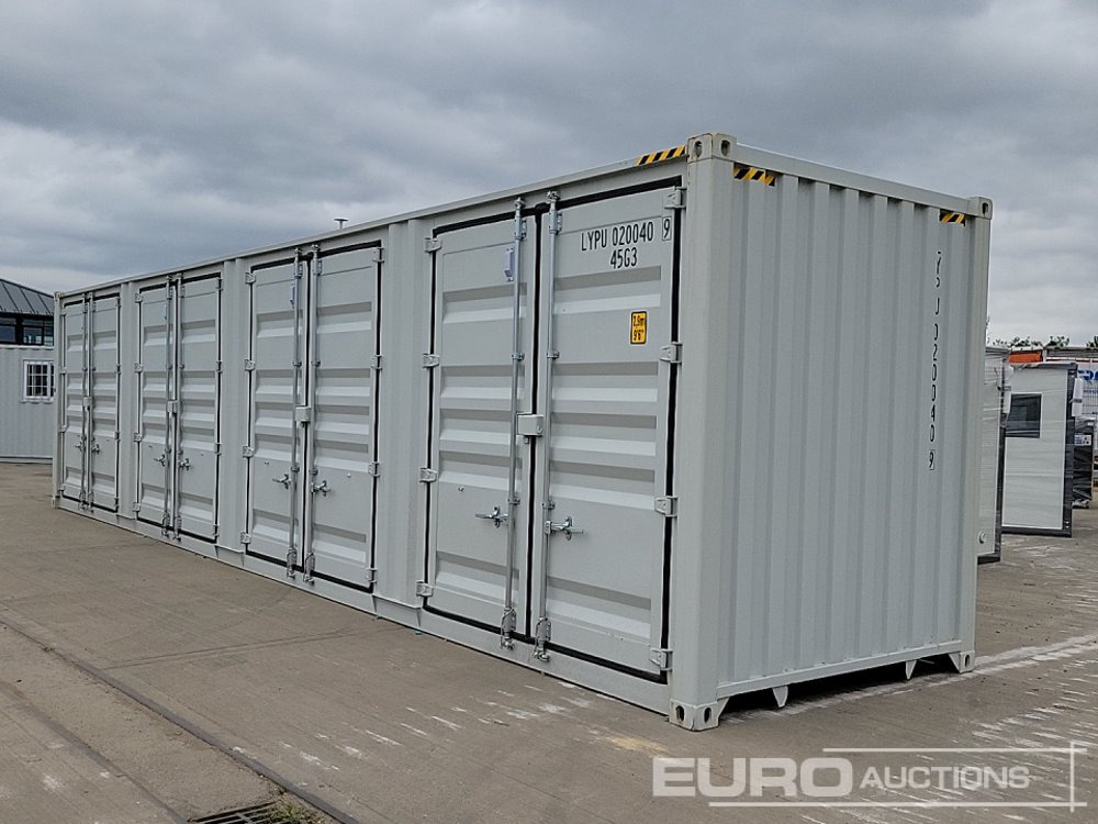 2025 40' x 8' High Cube Container, 4 Side Doors, 1 End Door (Cannot Be Reconsigned) - Ladijski kontejner: slika 3 2025 40' x 8' High Cube Container, 4 Side Doors, 1 End Door (Cannot Be Reconsigned) - Ladijski kontejner: slika 3