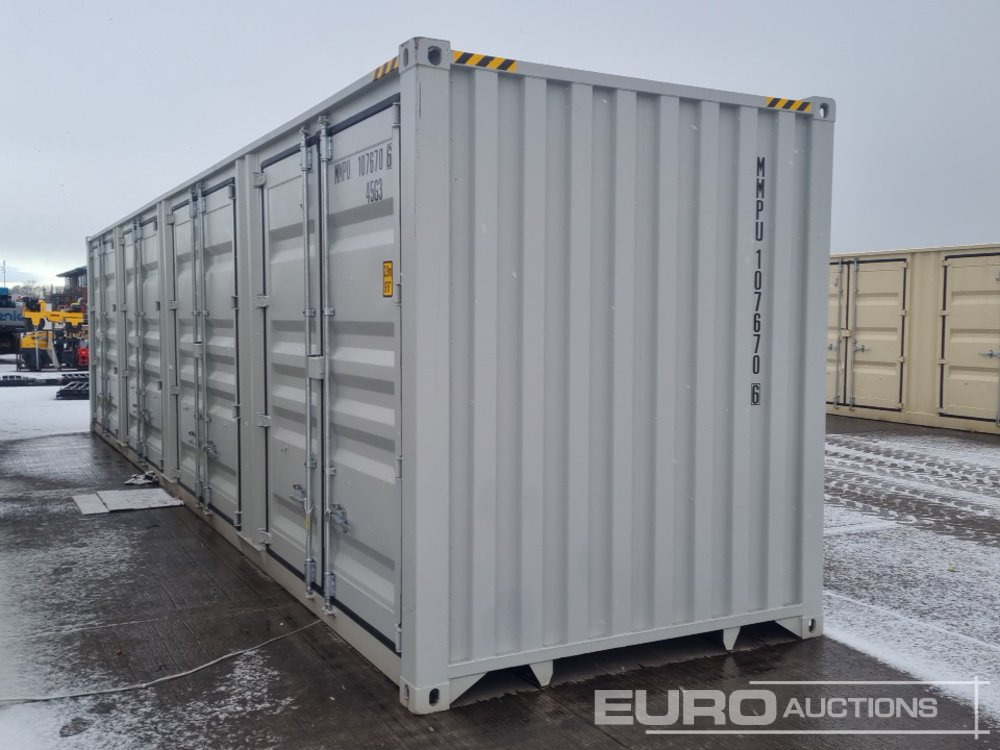 2025 CTN 40' x 8' High Cube Container, 4 Side Doors, 1 End Door (Cannot Be Reconsigned) - Ladijski kontejner: slika 2 2025 CTN 40' x 8' High Cube Container, 4 Side Doors, 1 End Door (Cannot Be Reconsigned) - Ladijski kontejner: slika 2