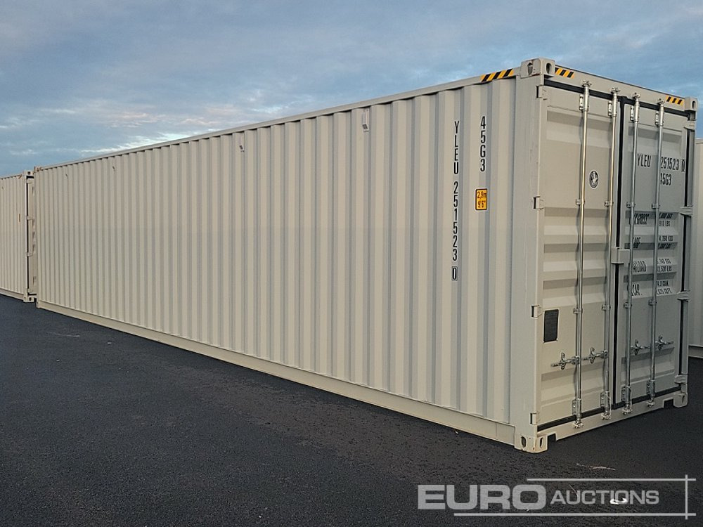 2025 CTN 40' x 8' High Cube Container, 4 Side Doors, 1 End Door (Cannot Be Reconsigned) - Ladijski kontejner: slika 4 2025 CTN 40' x 8' High Cube Container, 4 Side Doors, 1 End Door (Cannot Be Reconsigned) - Ladijski kontejner: slika 4