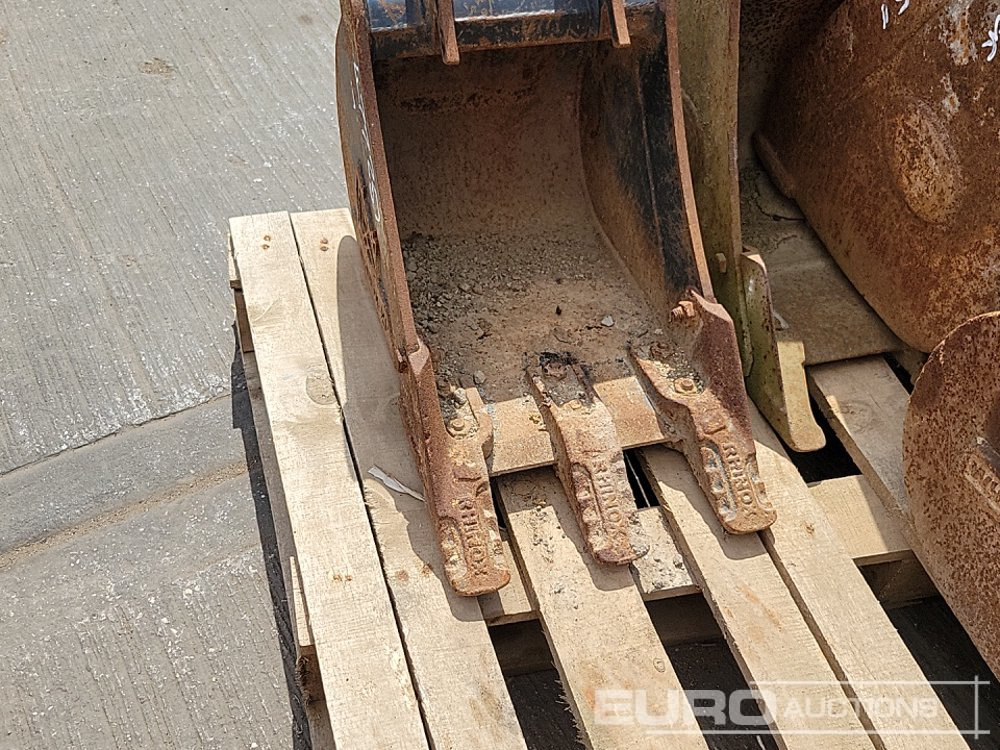Žlica 24", 24", 12", 12" Digging Bucket 30-35mm Pin to suit Mini Excavator: slika 14
