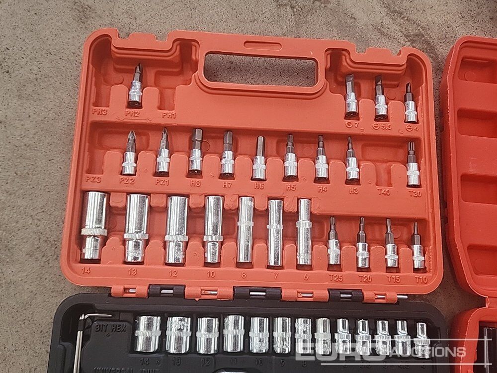 32pc 1/2 Socket Set, 53pc Socket & Bit Set - Oprema za delavnice: slika 5 32pc 1/2 Socket Set, 53pc Socket & Bit Set - Oprema za delavnice: slika 5
