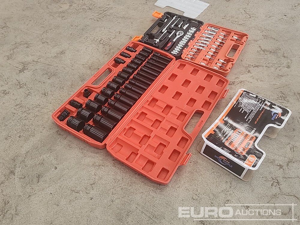 32pc 1/2 Socket Set, 53pc Socket & Bit Set - Oprema za delavnice: slika 3 32pc 1/2 Socket Set, 53pc Socket & Bit Set - Oprema za delavnice: slika 3