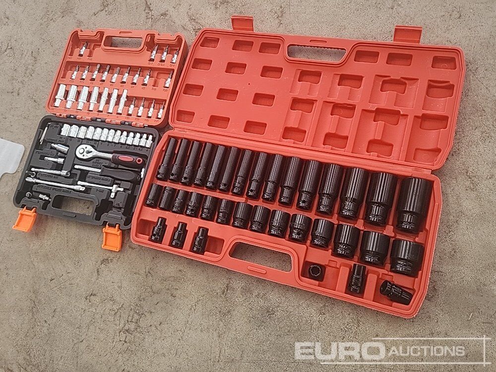 32pc 1/2 Socket Set, 53pc Socket & Bit Set - Oprema za delavnice: slika 2 32pc 1/2 Socket Set, 53pc Socket & Bit Set - Oprema za delavnice: slika 2