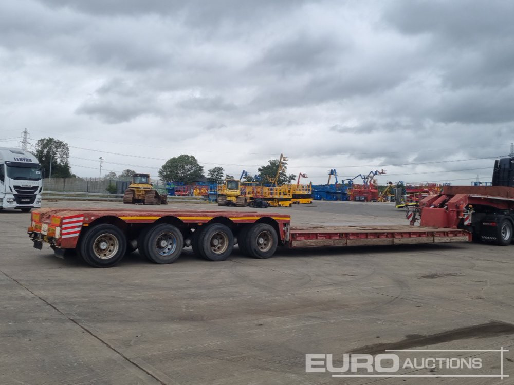 4 Axle Drop Neck Low Loader Trailer, Power Steer, 3" Pin - Nizko noseča polprikolica: slika 5 4 Axle Drop Neck Low Loader Trailer, Power Steer, 3" Pin - Nizko noseča polprikolica: slika 5
