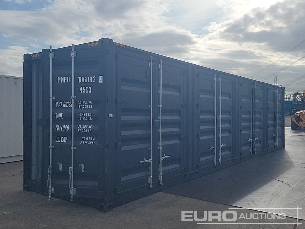 40' x 8' Container, 4 Side Doors, 1 End Door (Cannot Be Reconsigned) - Ladijski kontejner: slika 5 40' x 8' Container, 4 Side Doors, 1 End Door (Cannot Be Reconsigned) - Ladijski kontejner: slika 5