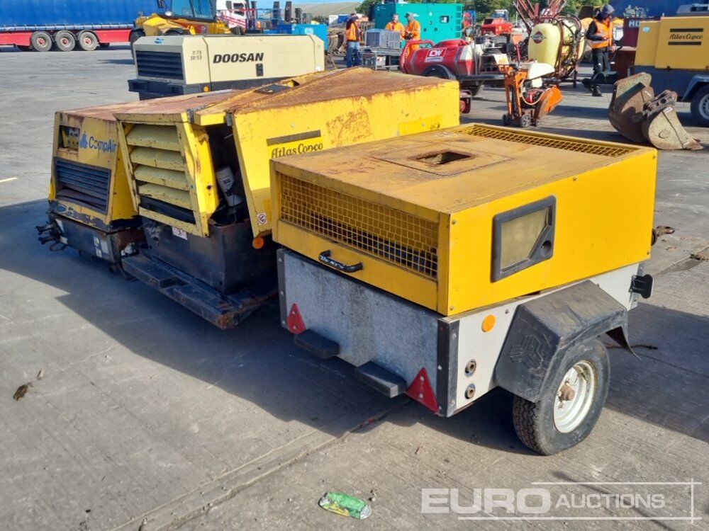 Comp Air Compressor (Engine Missing), Atlas Copco Single Axle Compressor (Engine Missing), Comp Air Single Axle Compressor (Engine Missing) - Zračni kompresor: slika 5 Comp Air Compressor (Engine Missing), Atlas Copco Single Axle Compressor (Engine Missing), Comp Air Single Axle Compressor (Engine Missing) - Zračni kompresor: slika 5