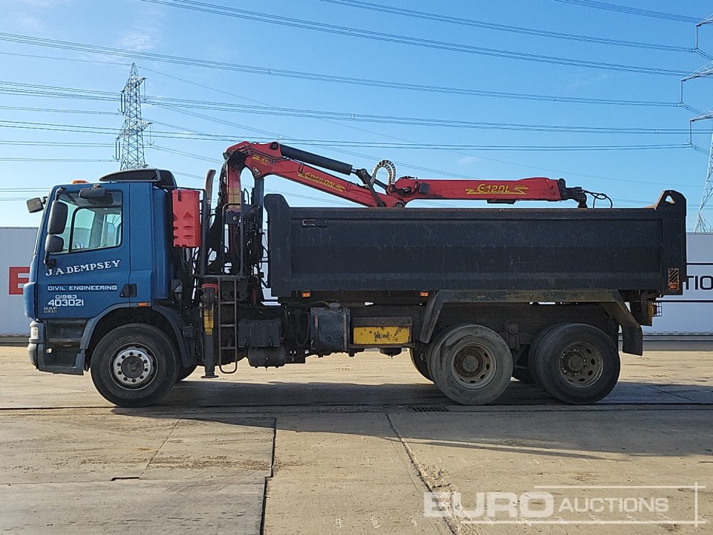 DAF CF75 310 - Tovornjak prekucnik, Tovornjak z dvigalom: slika 2 DAF CF75 310 - Tovornjak prekucnik, Tovornjak z dvigalom: slika 2
