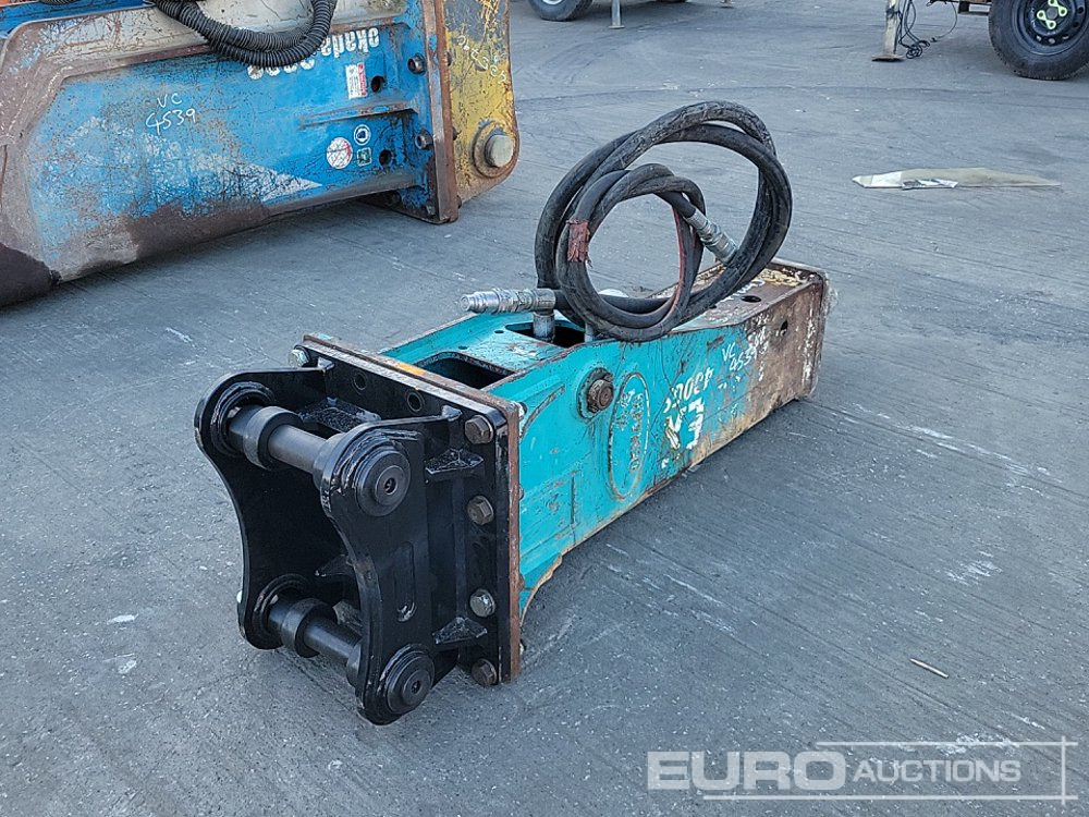 Demaco Hydraulic Breaker 45mm Pin to suit 4-6 Ton Excavator - Hidravlično kladivo: slika 5 Demaco Hydraulic Breaker 45mm Pin to suit 4-6 Ton Excavator - Hidravlično kladivo: slika 5