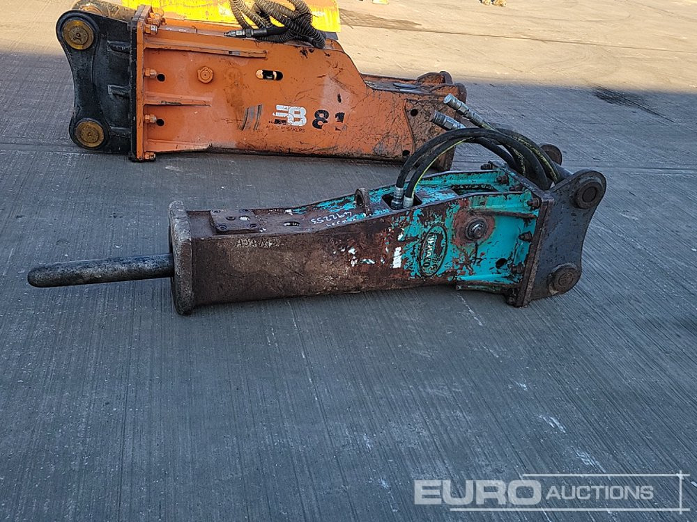 Demaco Hydraulic Breaker 65mm Pin to suit 13 Ton Excavator - Hidravlično kladivo: slika 2 Demaco Hydraulic Breaker 65mm Pin to suit 13 Ton Excavator - Hidravlično kladivo: slika 2