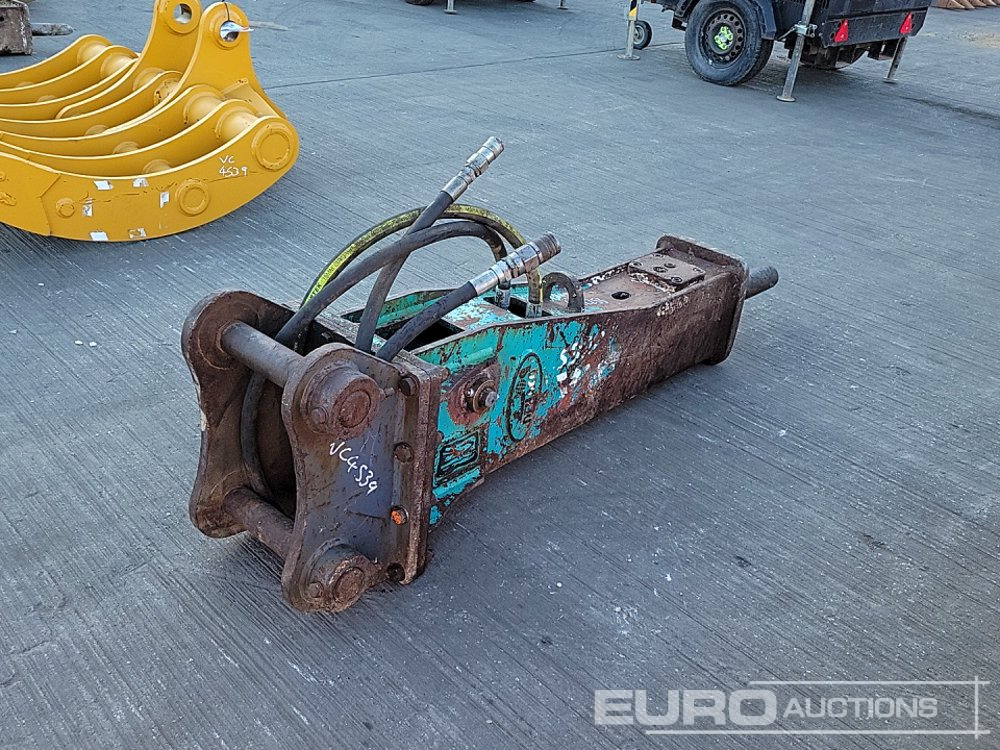 Demaco Hydraulic Breaker 65mm Pin to suit 13 Ton Excavator - Hidravlično kladivo: slika 5 Demaco Hydraulic Breaker 65mm Pin to suit 13 Ton Excavator - Hidravlično kladivo: slika 5