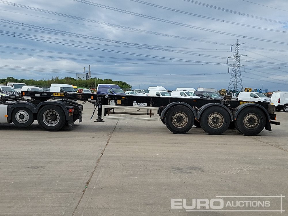 Dennison Trailers SKELETAL ISO TANK - Polprikolica s kesonom: slika 2 Dennison Trailers SKELETAL ISO TANK - Polprikolica s kesonom: slika 2