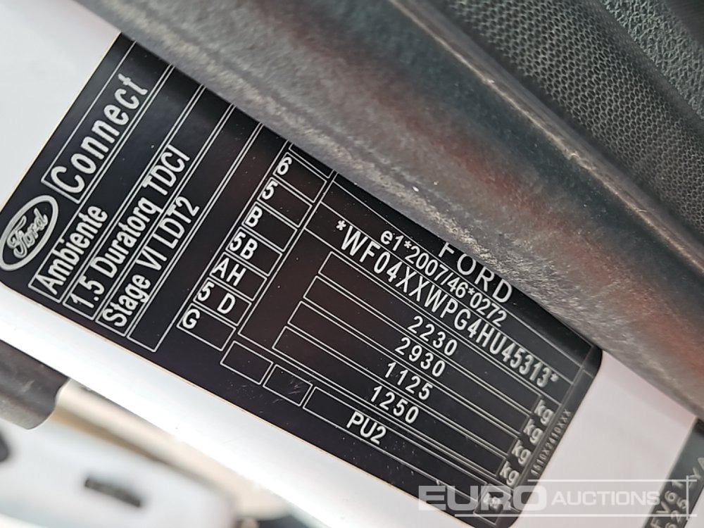 Dostavno vozilo 2017 Ford Transit Connect: slika 34