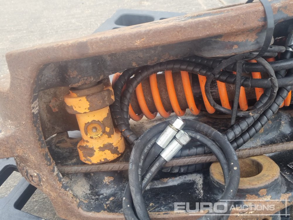 Hitra spojka Hill Hydraulic Double Lock QH 50mm Pin to suit 6-8 Ton Excavator: slika 14