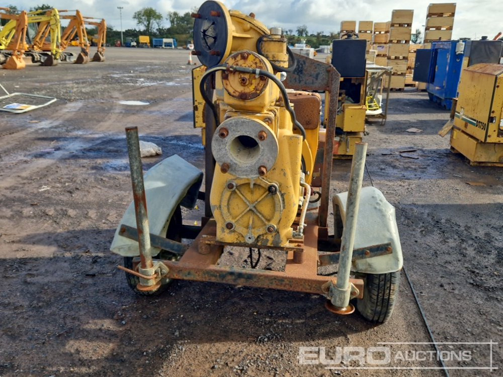 Hilta 4" Single Axle Water Pump, Hatz Engine - Črpalka za vodo: slika 4 Hilta 4" Single Axle Water Pump, Hatz Engine - Črpalka za vodo: slika 4
