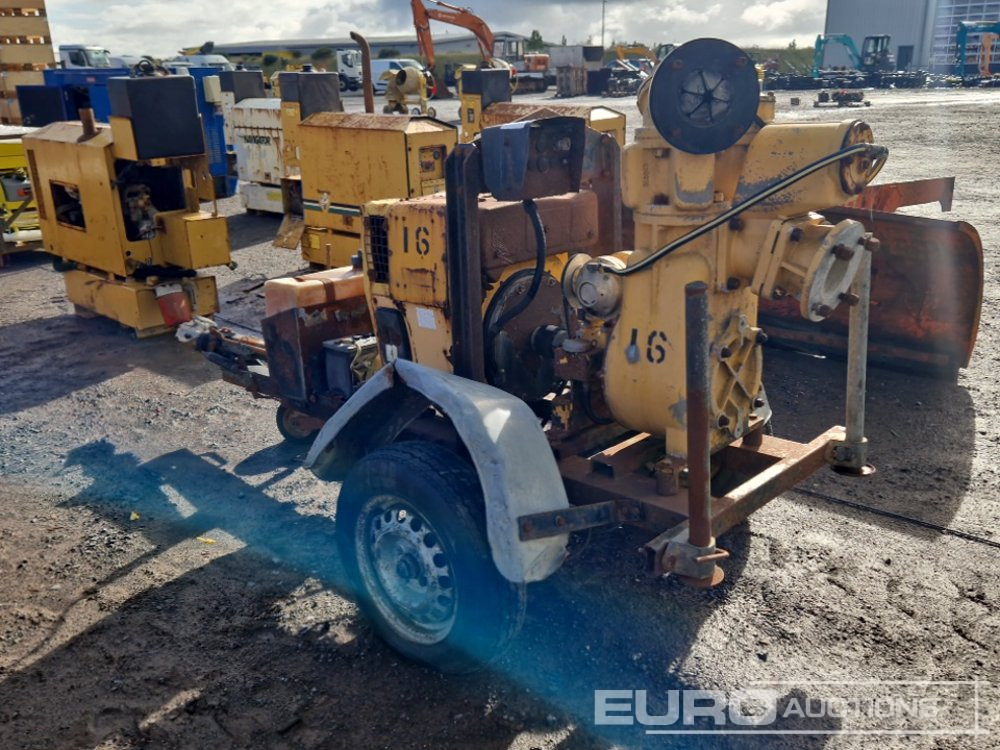 Hilta 4" Single Axle Water Pump, Hatz Engine - Črpalka za vodo: slika 3 Hilta 4" Single Axle Water Pump, Hatz Engine - Črpalka za vodo: slika 3