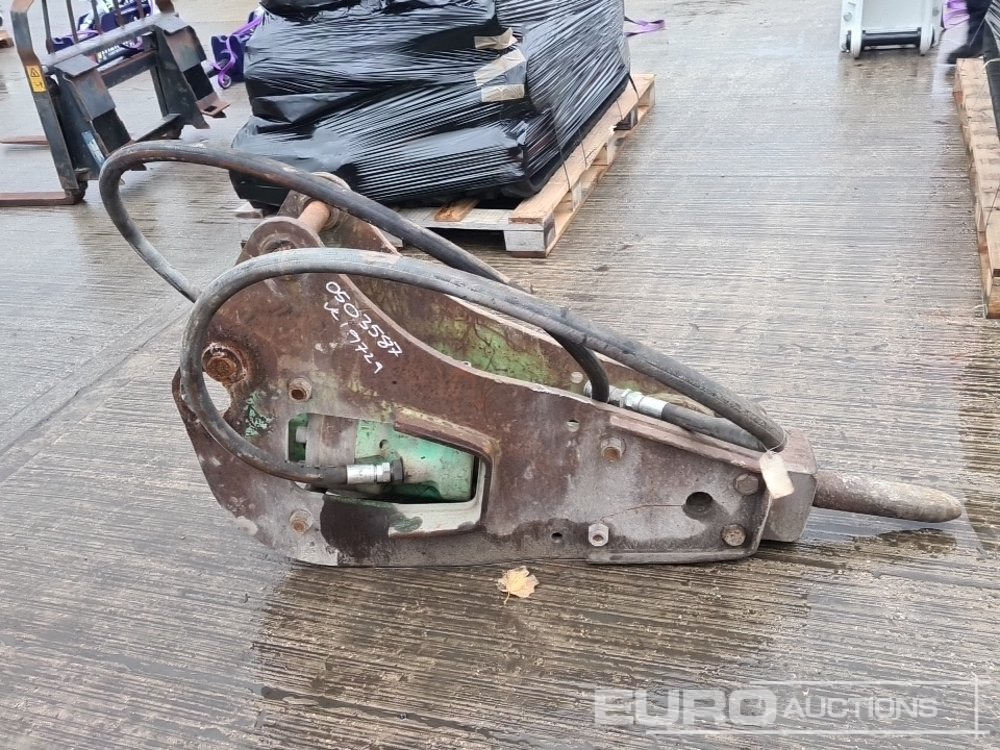 Hidravlično kladivo Hydraulic Breaker 45mm Pin to suit 4-6 Ton Excavator: slika 6