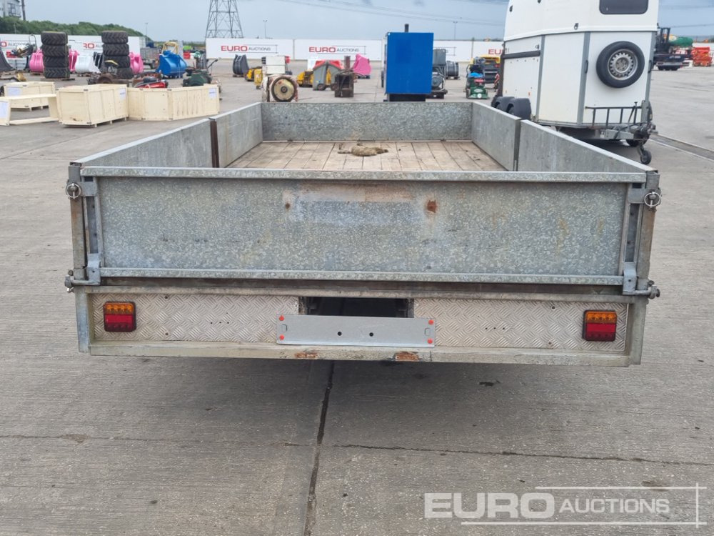 Ifor Williams LL146G 3.5 Ton Twin Axle Drop Side Plant Trailer - Prikolica za prevoz strojev: slika 4 Ifor Williams LL146G 3.5 Ton Twin Axle Drop Side Plant Trailer - Prikolica za prevoz strojev: slika 4