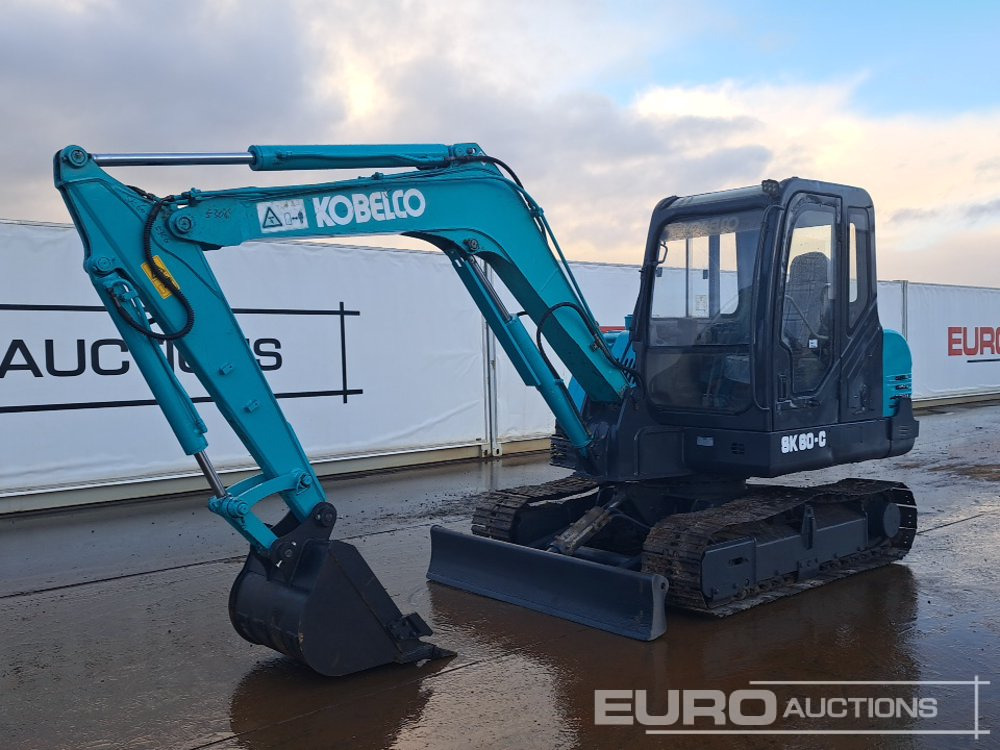 Kobelco SK60-C - Mini bager: slika 1 Kobelco SK60-C - Mini bager: slika 1