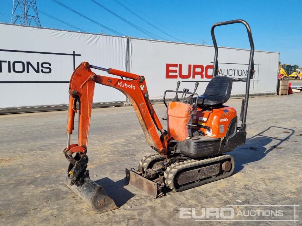 Kubota K008-3 - Mini bager: slika 1 Kubota K008-3 - Mini bager: slika 1