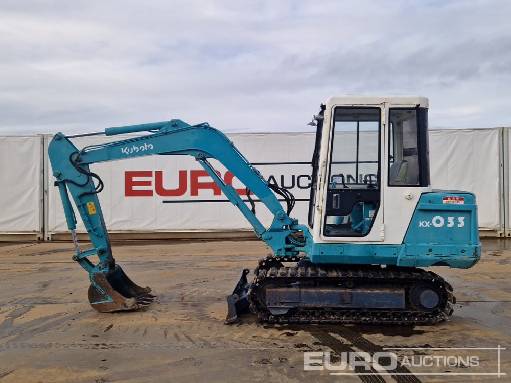 Kubota KX-033 - Mini bager: slika 2 Kubota KX-033 - Mini bager: slika 2
