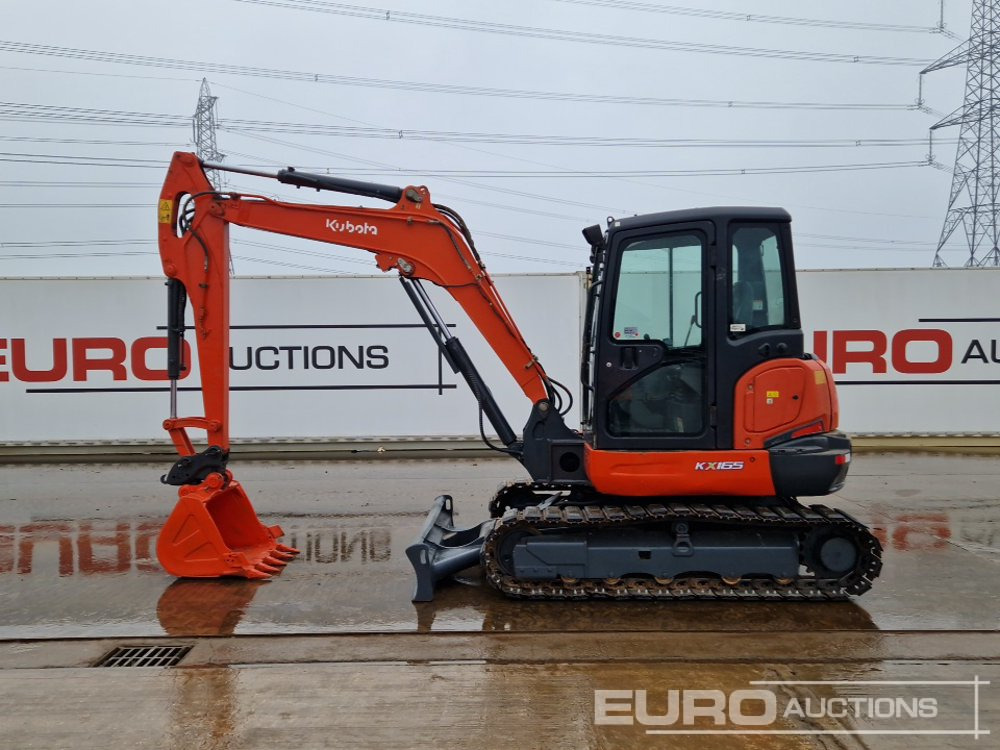 Kubota KX165-5 - Mini bager: slika 2 Kubota KX165-5 - Mini bager: slika 2