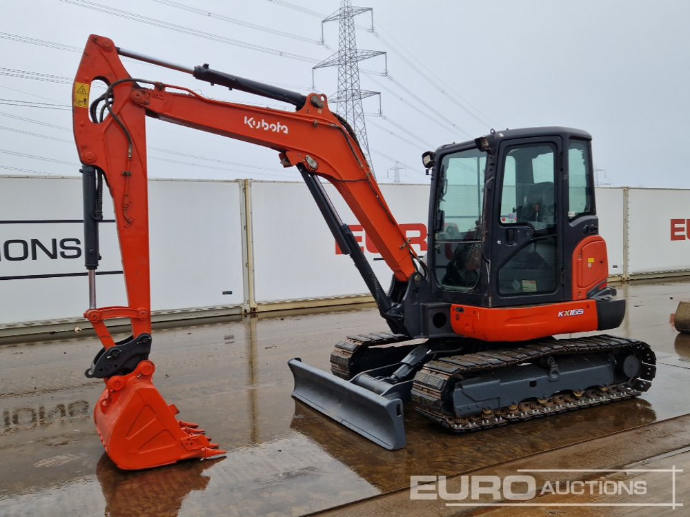 Kubota KX165-5 - Mini bager: slika 1 Kubota KX165-5 - Mini bager: slika 1