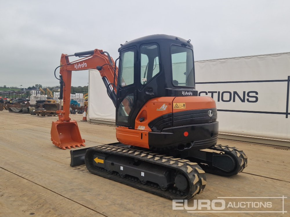 Kubota U55-4 - Mini bager: slika 3 Kubota U55-4 - Mini bager: slika 3