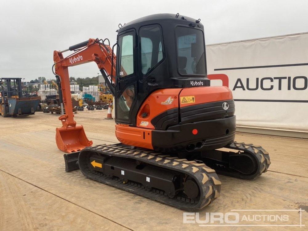 Kubota U55-4 - Mini bager: slika 3 Kubota U55-4 - Mini bager: slika 3