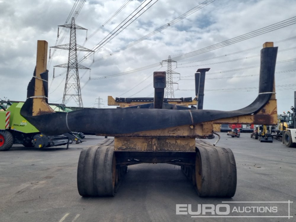 Land & Marine Project Engineering Rubber Tracked Draw Bar Timber Trailer, Catterpillar VFS50 Undercariage, Draw Bar Extension (2 of) - Kmetijska prikolica: slika 4 Land & Marine Project Engineering Rubber Tracked Draw Bar Timber Trailer, Catterpillar VFS50 Undercariage, Draw Bar Extension (2 of) - Kmetijska prikolica: slika 4