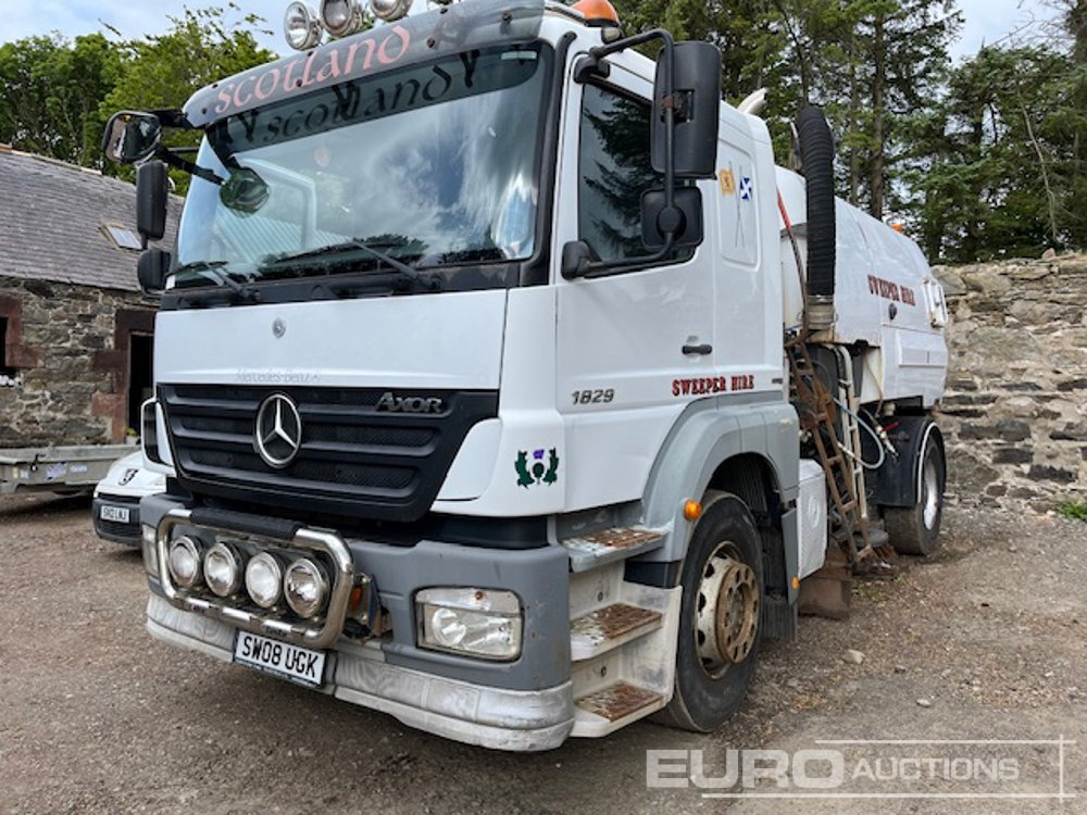 Mercedes Benz AXOR 1829 - Vozilo za pometanje: slika 1 Mercedes Benz AXOR 1829 - Vozilo za pometanje: slika 1