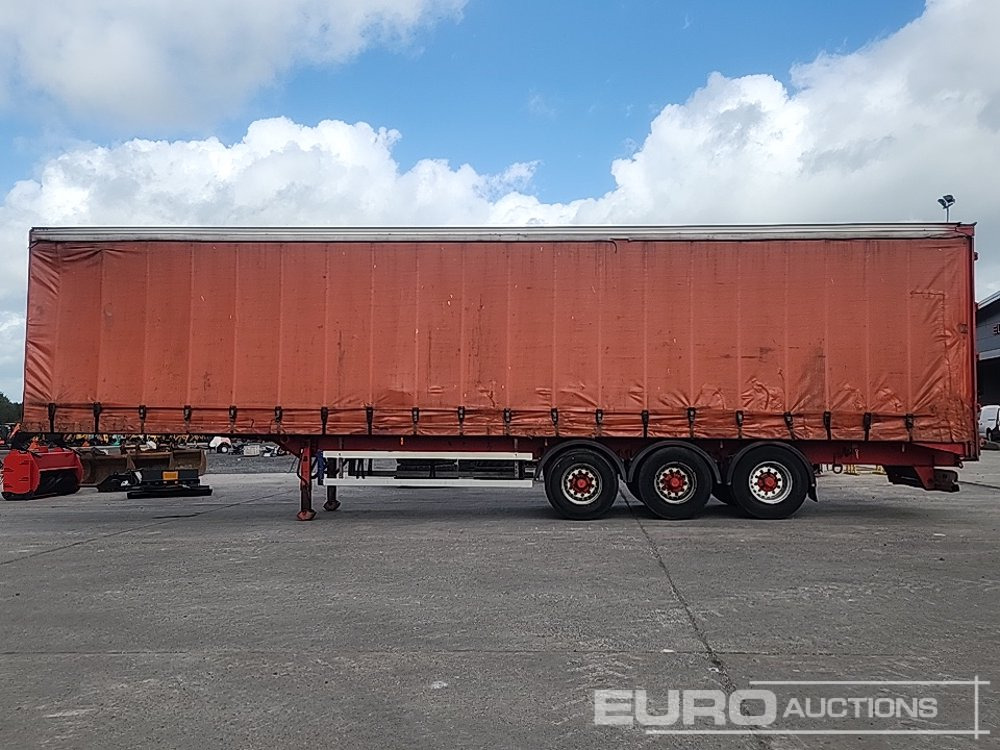 Montracon 45' Tri Axle Curtainsider Trailer, BPW Axles - Polprikolica s ponjavo: slika 2 Montracon 45' Tri Axle Curtainsider Trailer, BPW Axles - Polprikolica s ponjavo: slika 2