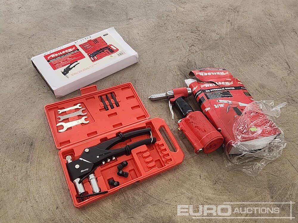 Neilsen Rivet Gun, Bits & Pneumatic Hydraulic Riveter - Oprema za delavnice: slika 1 Neilsen Rivet Gun, Bits & Pneumatic Hydraulic Riveter - Oprema za delavnice: slika 1