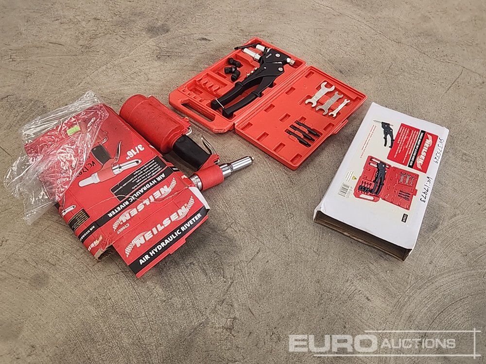 Neilsen Rivet Gun, Bits & Pneumatic Hydraulic Riveter - Oprema za delavnice: slika 3 Neilsen Rivet Gun, Bits & Pneumatic Hydraulic Riveter - Oprema za delavnice: slika 3