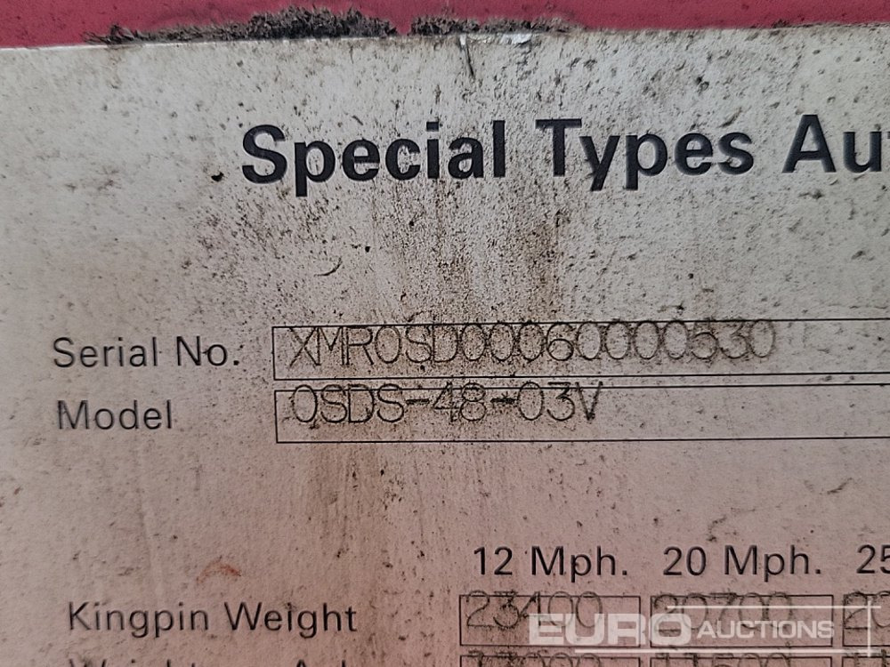 Nizko noseča polprikolica Nooteboom OSDS-48-03V: slika 50