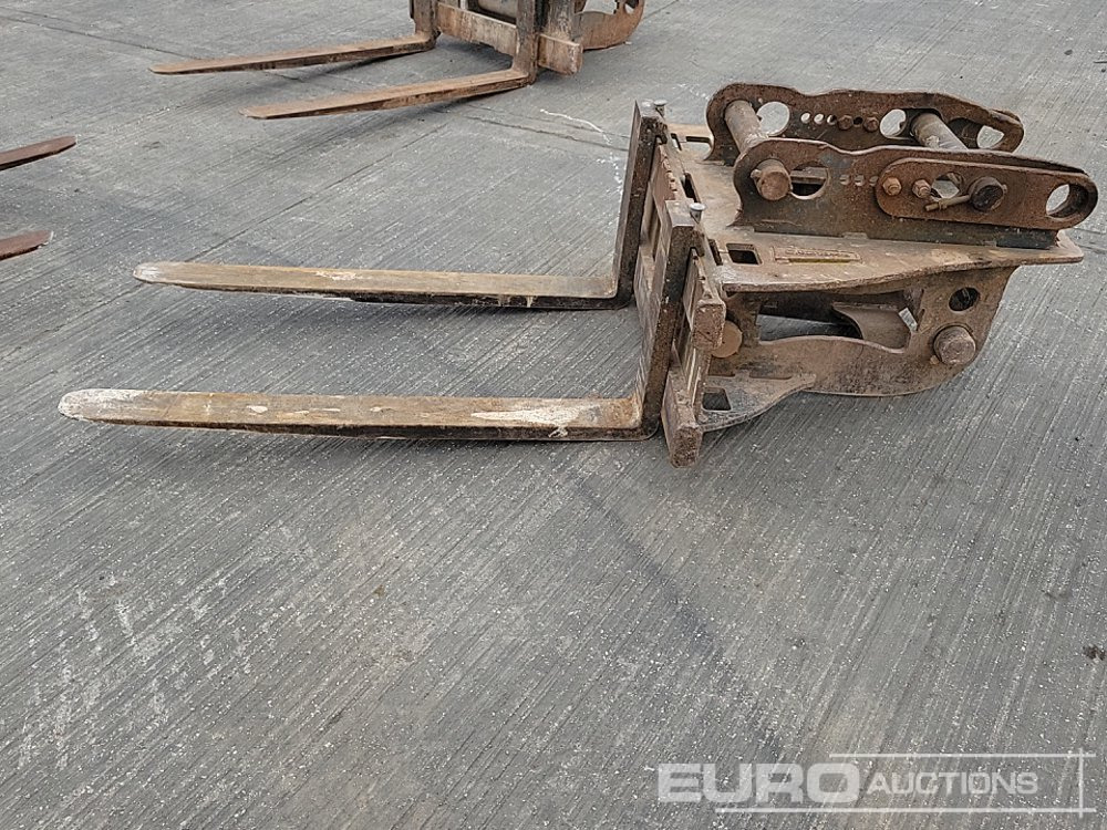 2015 Dromone Pallet Forks 65mm Pin to suit 13 Ton Excavator - Priključek za Bager: slika 2 2015 Dromone Pallet Forks 65mm Pin to suit 13 Ton Excavator - Priključek za Bager: slika 2