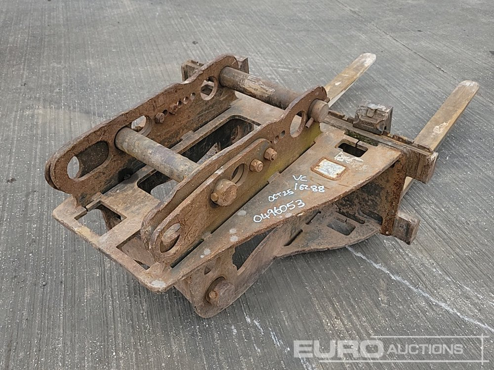 2015 Dromone Pallet Forks 65mm Pin to suit 13 Ton Excavator - Priključek za Bager: slika 5 2015 Dromone Pallet Forks 65mm Pin to suit 13 Ton Excavator - Priključek za Bager: slika 5