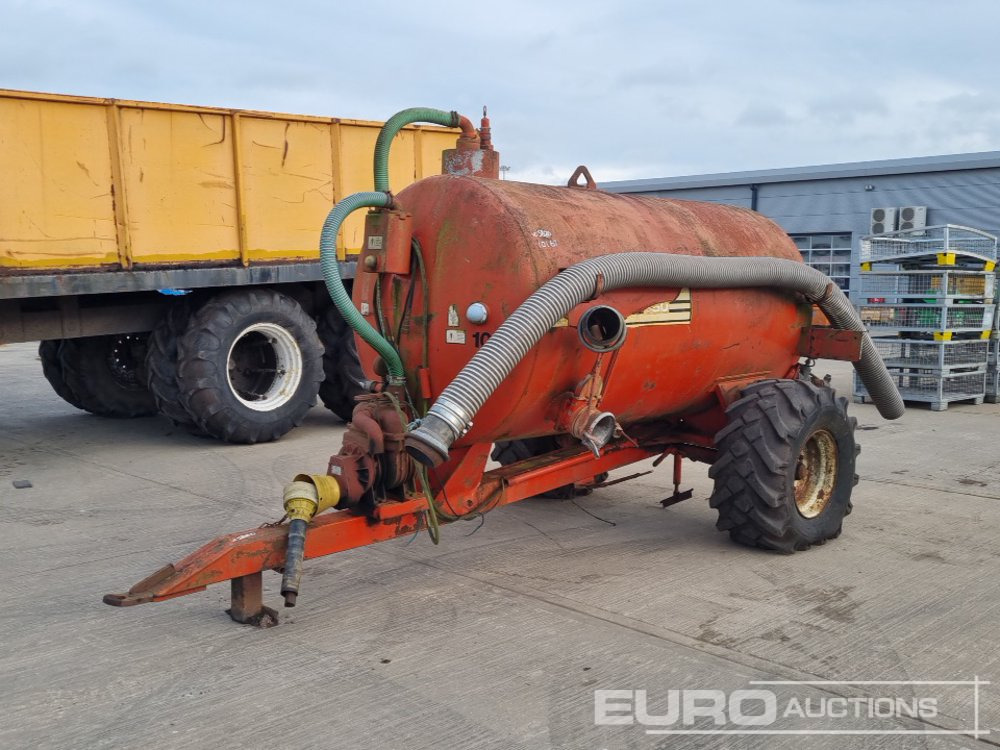 S H Watterson Single Axle Draw Bar Vacuum Slurry Tanker, PTO Driven Pump - Kmetijska prikolica: slika 1 S H Watterson Single Axle Draw Bar Vacuum Slurry Tanker, PTO Driven Pump - Kmetijska prikolica: slika 1
