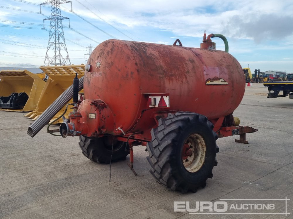 S H Watterson Single Axle Draw Bar Vacuum Slurry Tanker, PTO Driven Pump - Kmetijska prikolica: slika 5 S H Watterson Single Axle Draw Bar Vacuum Slurry Tanker, PTO Driven Pump - Kmetijska prikolica: slika 5
