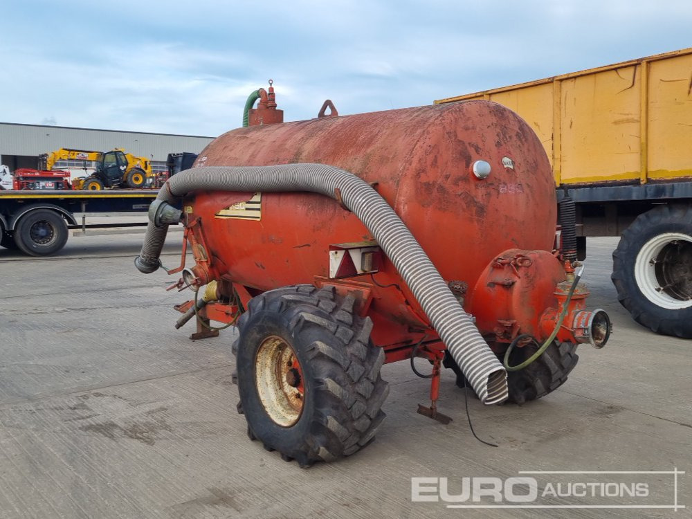 S H Watterson Single Axle Draw Bar Vacuum Slurry Tanker, PTO Driven Pump - Kmetijska prikolica: slika 3 S H Watterson Single Axle Draw Bar Vacuum Slurry Tanker, PTO Driven Pump - Kmetijska prikolica: slika 3