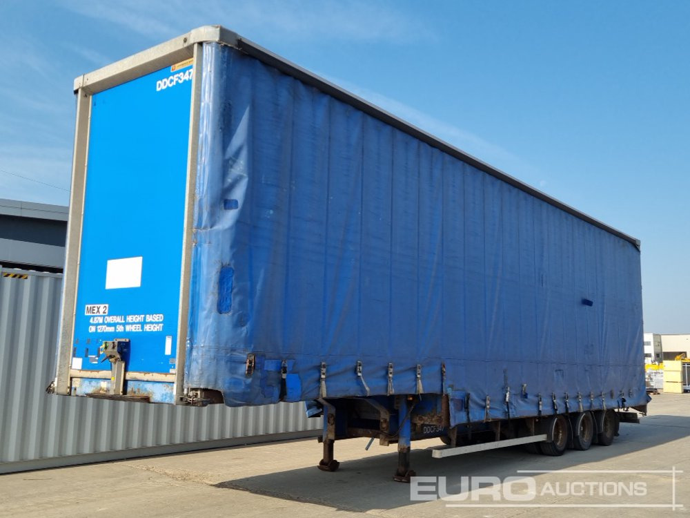 SDC Trailer Tri Axle Double Decker Curtainsider Trailer - Polprikolica s ponjavo: slika 1 SDC Trailer Tri Axle Double Decker Curtainsider Trailer - Polprikolica s ponjavo: slika 1