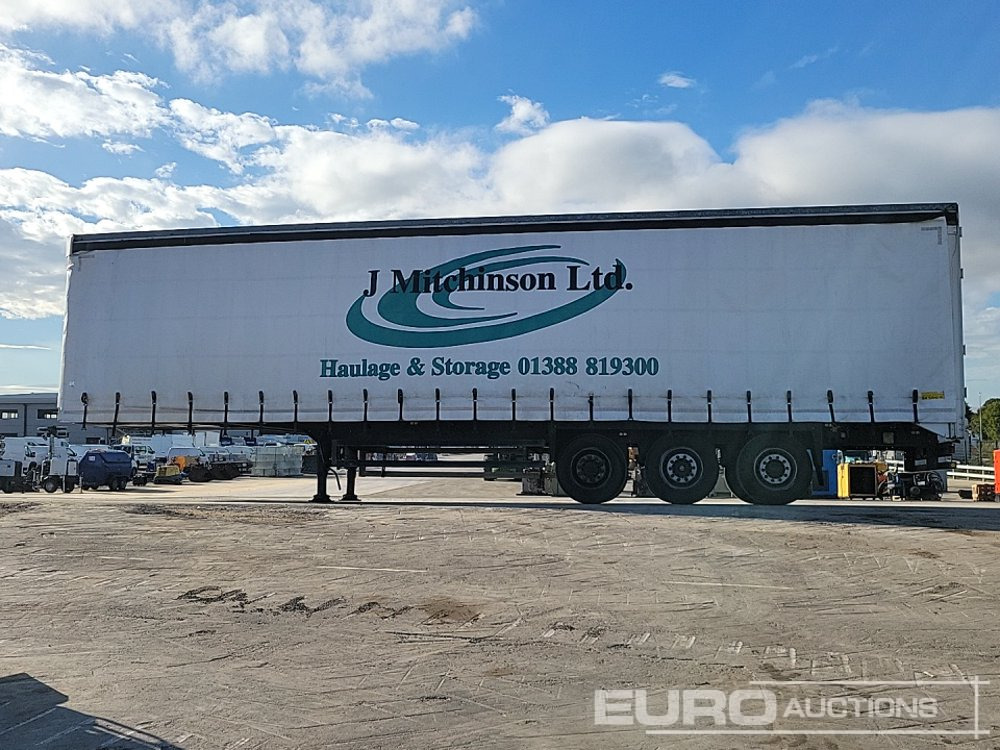 Schmitz Tri Axle Curtainsider Trailer (Plating Certificate Available) - Polprikolica s ponjavo: slika 2 Schmitz Tri Axle Curtainsider Trailer (Plating Certificate Available) - Polprikolica s ponjavo: slika 2