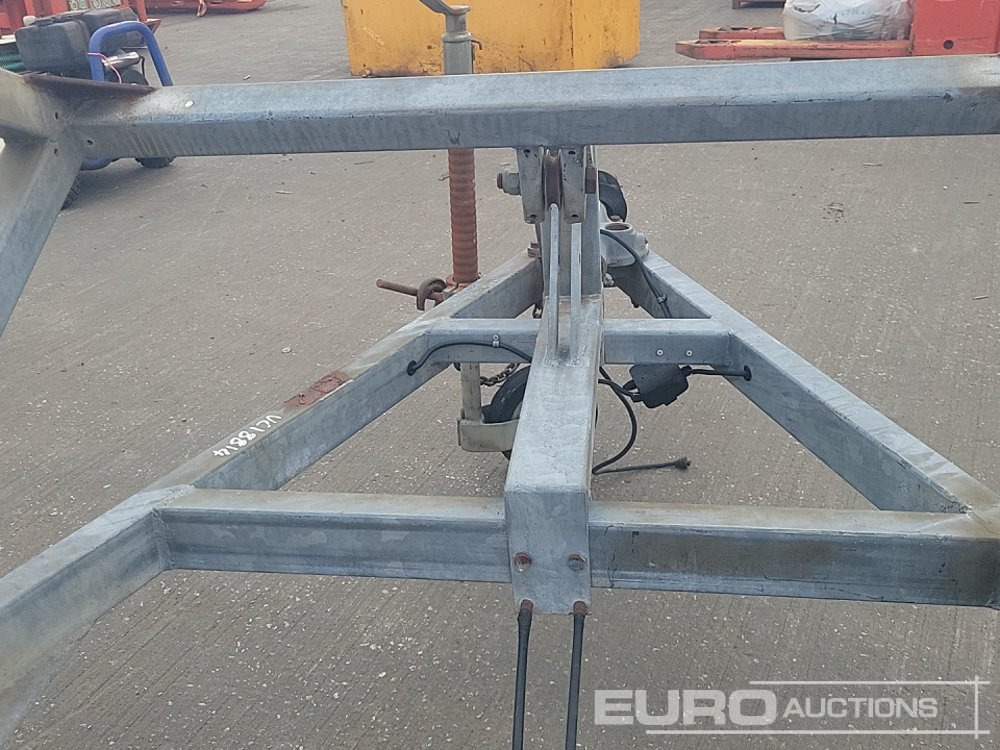 Prikolica za prevoz strojev Single Axle Cable Reel Trailer: slika 14